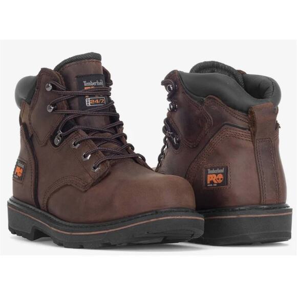 Timberland PRO Men's Gaucho Pit Boss 6" Safety Toe Work Boot Size 13 W - Picture 3 of 11